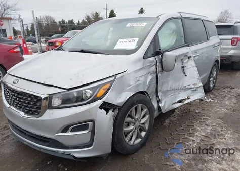 2021 Kia Sedona Ex из США, поврежденный, VIN KNDMB5C15M6674516